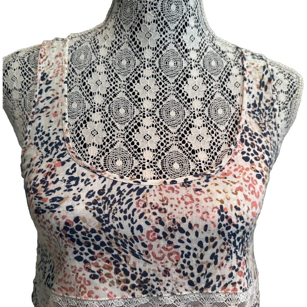 ARIAT Women's Size X Small Sweet Spring Dress sleeveless lace western stampede - Picture 5 of 12